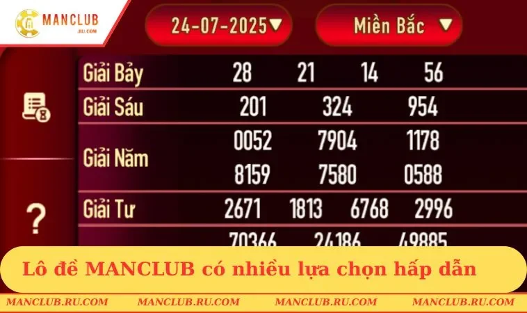 lo de manclub co nhieu lua chon hap dan Lô đề MANCLUB có nhiều lựa chọn hấp dẫn
