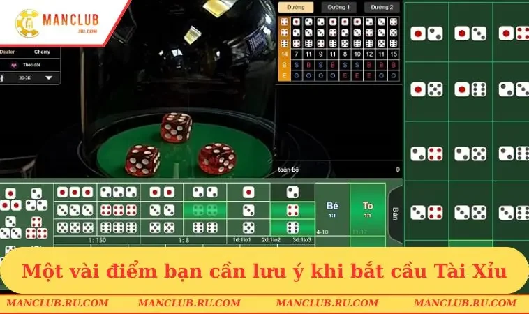 mot vai diem ban can luu y den khi bat cau tai Một vài điểm bạn cần lưu ý đến khi bắt cầu Tài Xỉu
